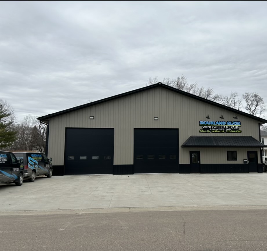 Siouxland Glass' office